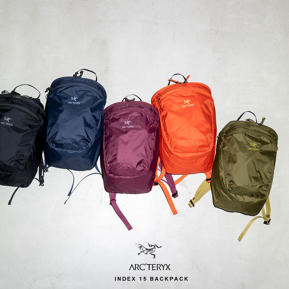 Arc'teryx アークテリクス INDEX 15 BACKPACK インデックス 15 バック