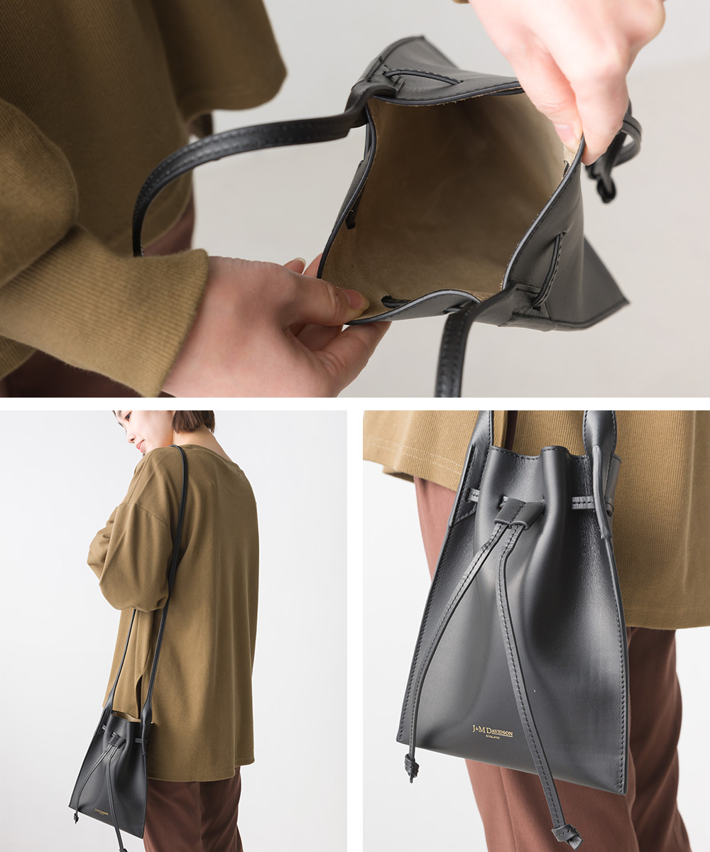 J&M DAVIDSON ジェイアンドエム デヴィッドソン FURROW TOTE MINI 