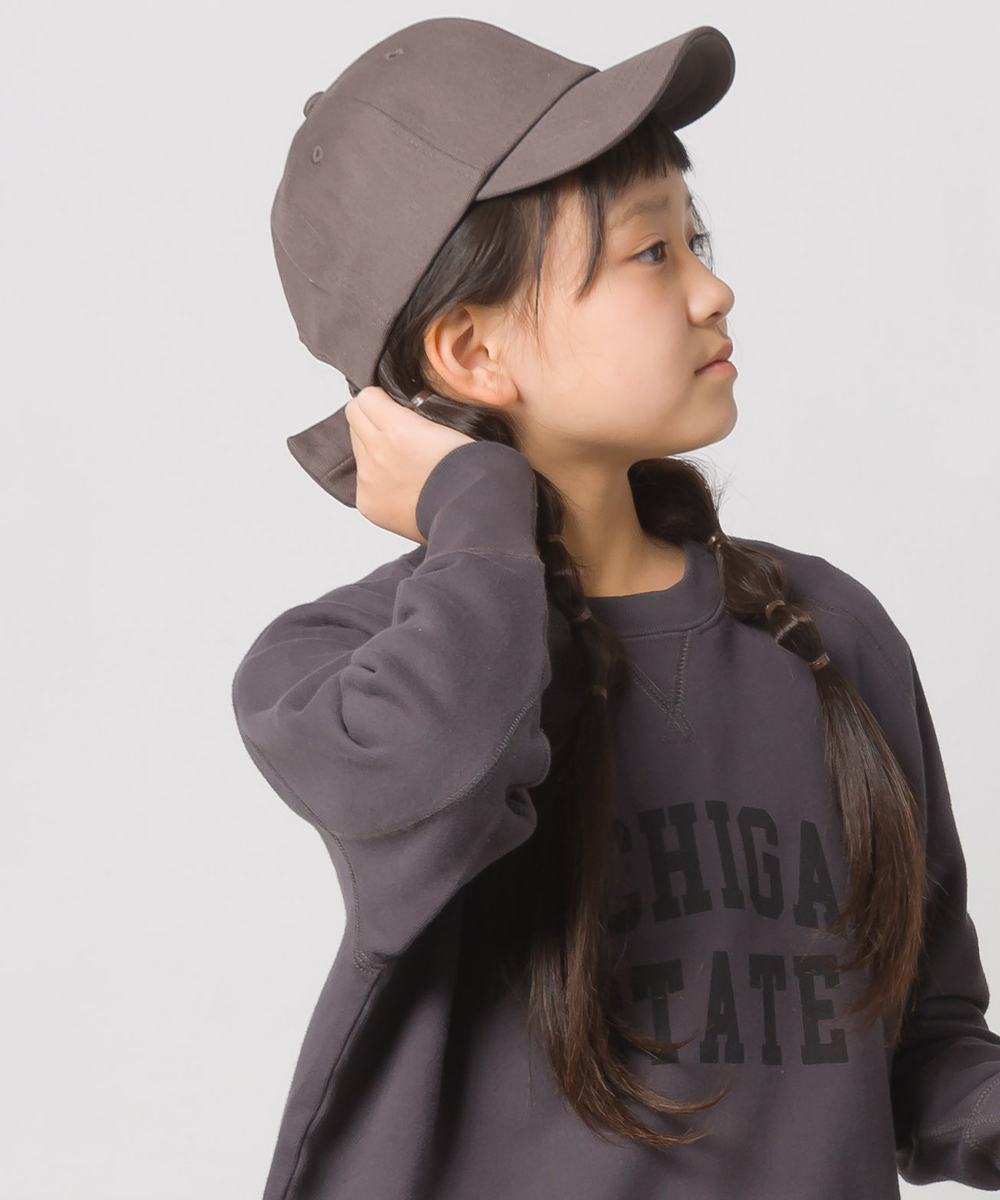 OMNES キッズ UVカット後ろリボンキャップ 帽子 UV対策 りぼん 紫外線対策 帽子 CAP 女の子 子供 子ども 小さい カジュアル かわいい 可愛い アウトドア｜haptic｜03