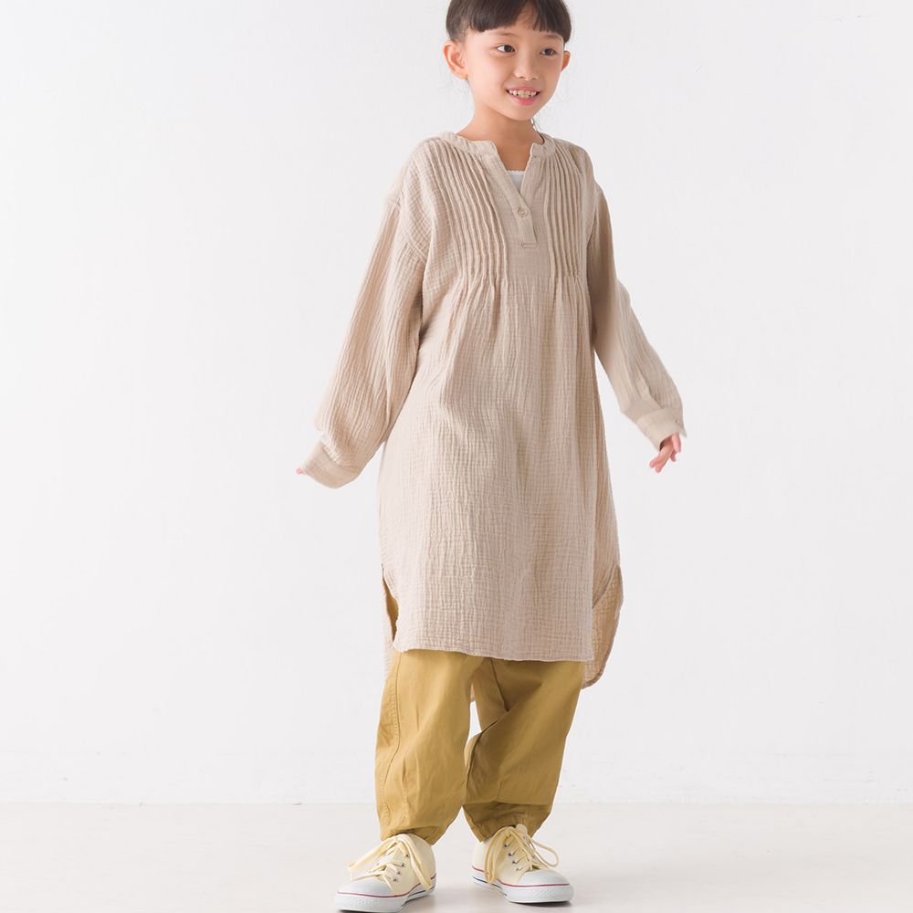 OMNES キッズ ウォッシュ加工 ダンプサーカスパンツ KIDS 子供服 子ども服 イージーパンツ...