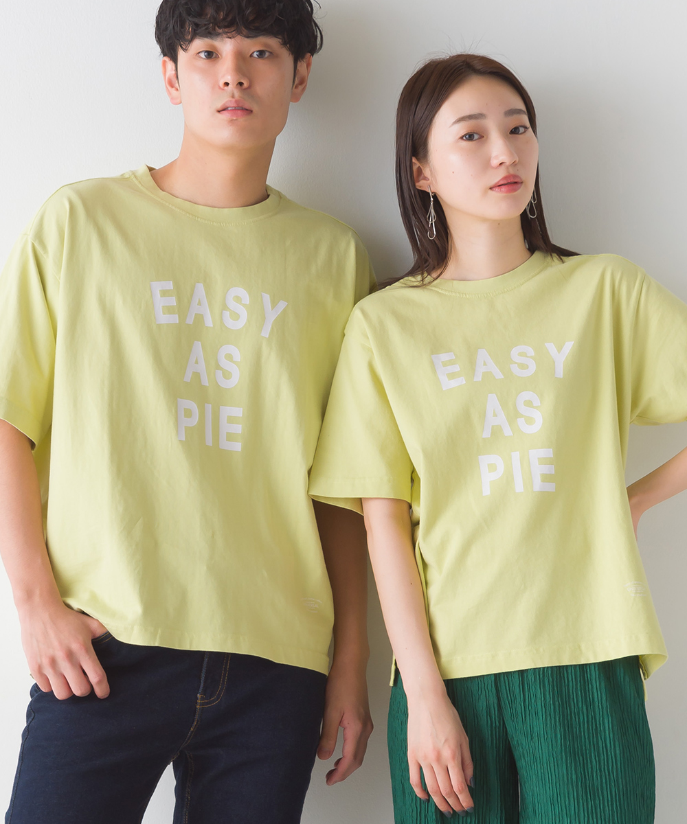 OMNES ユニセックス バイオ加工 綿100％プリント半袖Tシャツ レディース メンズ カジュアル...