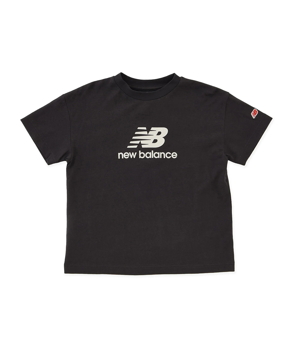 ニューバランス New Balance NB ショートスリーブTシャツ ABT35053 キッズ 子供服 子ども服 カジュアル 半袖Tシャツ  ロゴTシャツ 130cm 140cm 150cm 160cm