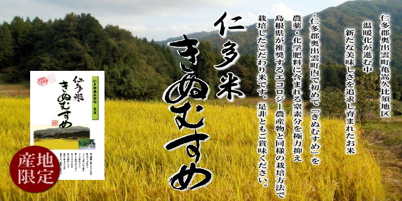 コシヒカリ 送料無料 令和5年産 玄米30kg 仁多郡奥出雲町産きぬ