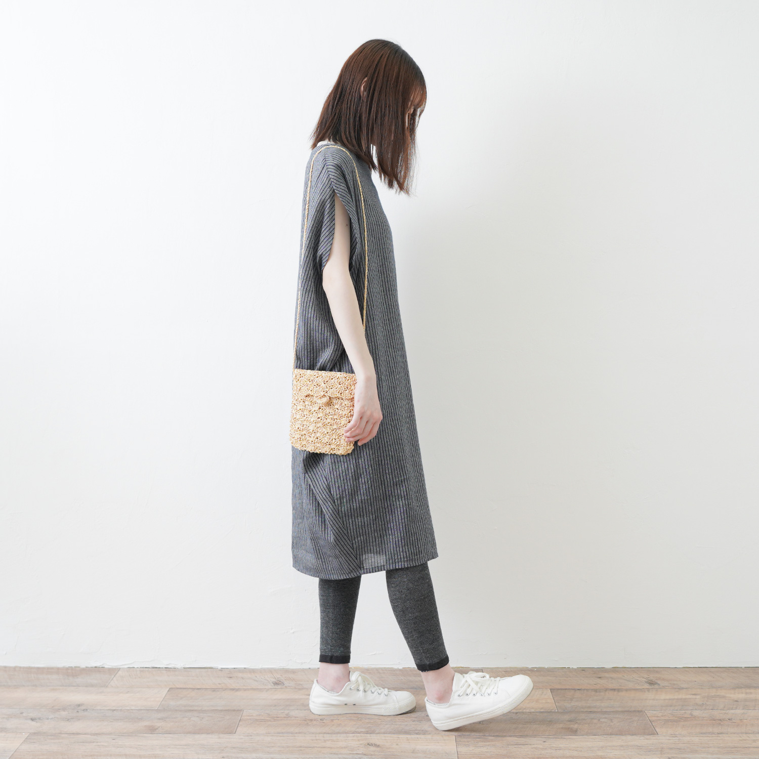 原ウール knitworm 編み物キット ミニショルダーバッグキット ミニ