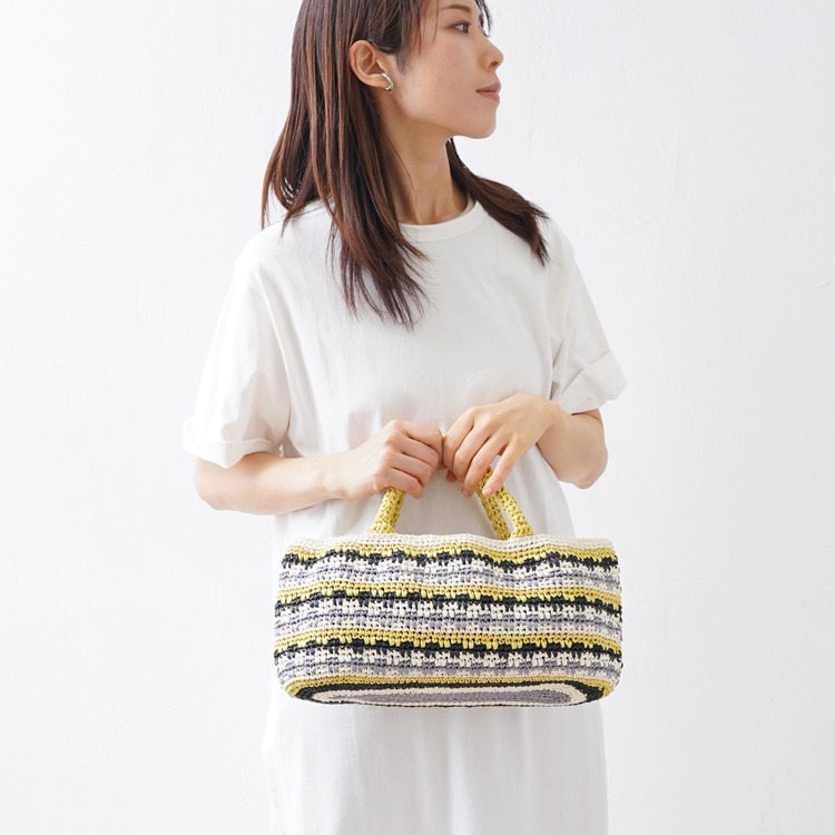 ♥️手編み♥️ハンドメイドバッグ♥️春バッグ　お花バッグ♥️ ♥️手編み♥️ハンドメイドバッグ♥️春バッグ お花バッグ♥️
