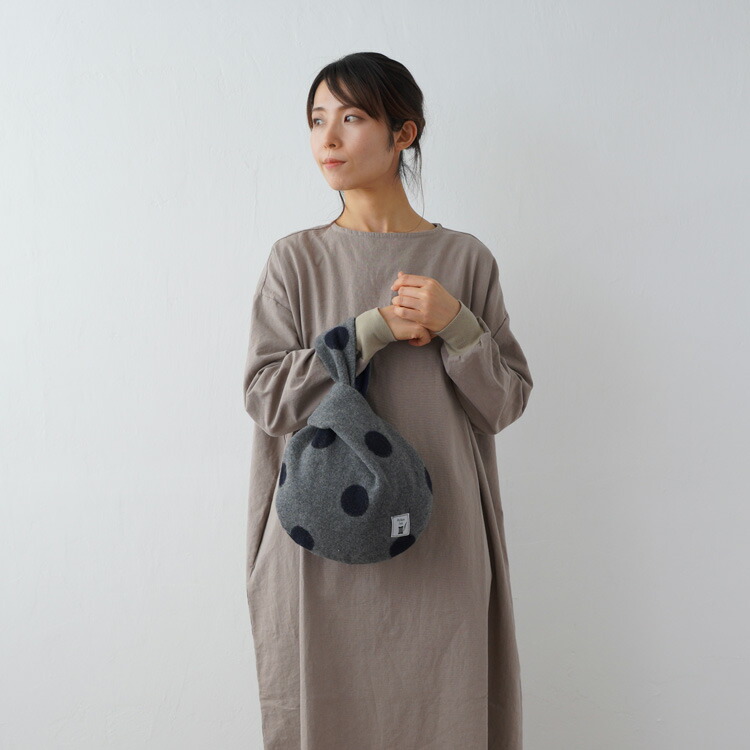 35410uv20046【ECO WOOL】丸いしじみバッグソーイングキット