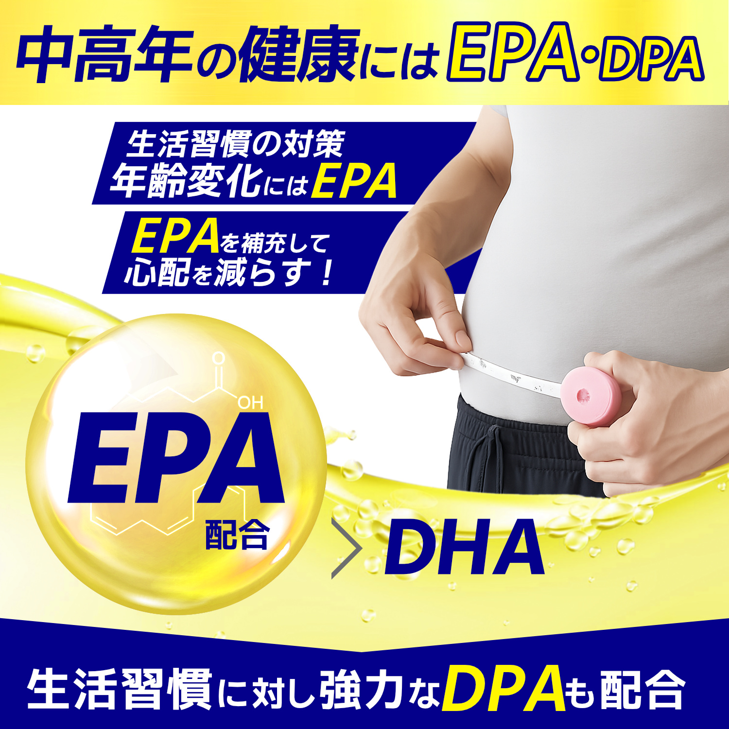 EPA サプリメント 90日分×3袋 270日分 EPA DHA DPA 計81.4% 高純度 オメガ3脂肪酸 不飽和脂肪酸 魚油 1日1粒 国内GMP工場製造 ロングライフEPA 関連画像2