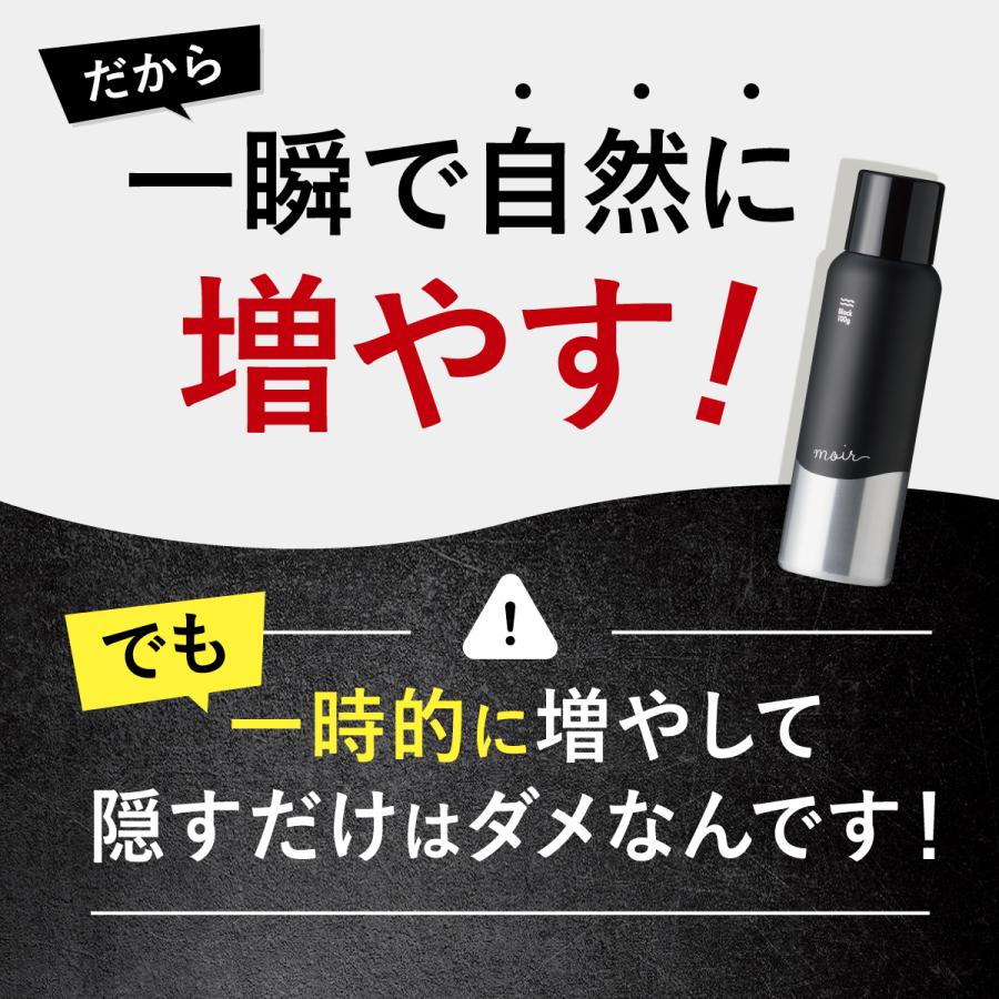 ＃新品未使用　HAN.d  moir HAN.d moir 毛髪 ボリュームアップスプレー ハゲ隠し 薄毛隠し