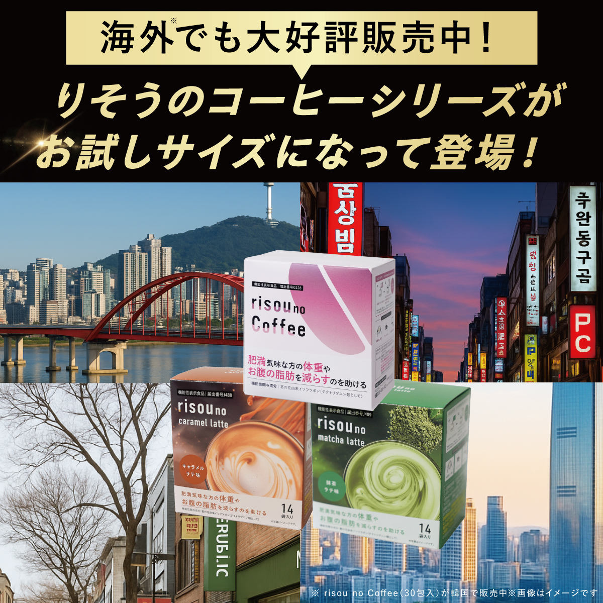 ファンファレ risounoCoffee りそうのこーひー 14包入 葛の花由来