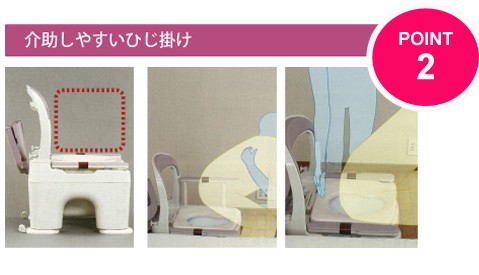 Panasonic（パナソニック） ポータブルトイレ 脱臭 あたたか便座