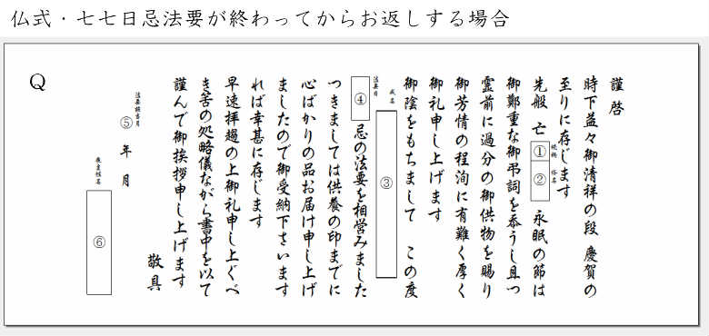 休日 祝日休まず発送 仏用 香典返し 手紙 香典返し奉書 挨拶状 後返し オリジナル 薄墨 神式 ランキング お礼状 8 総合ギフト ハリカ 通販 Yahoo ショッピング
