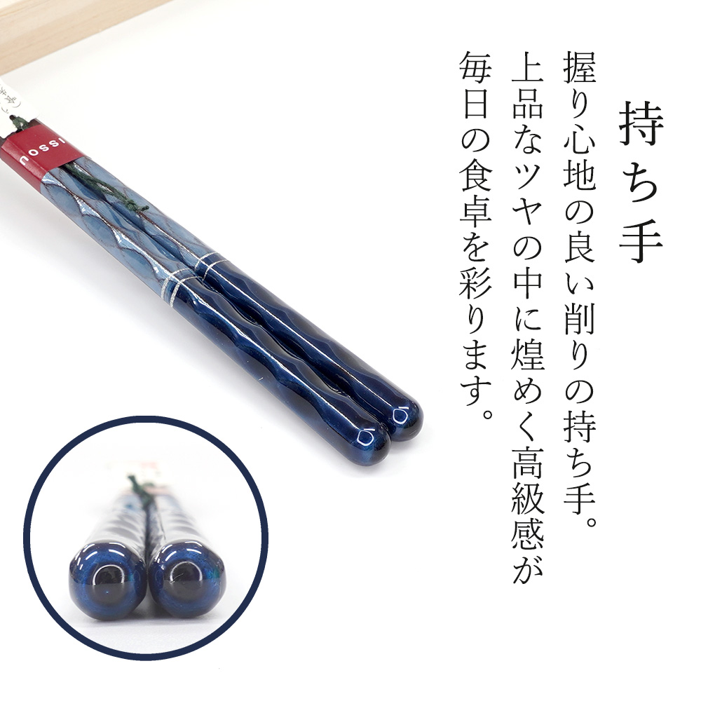 箸 一双 彩重 男性用 一膳 箱なし 普段使い 単品 22.5cm 男 男性 お箸