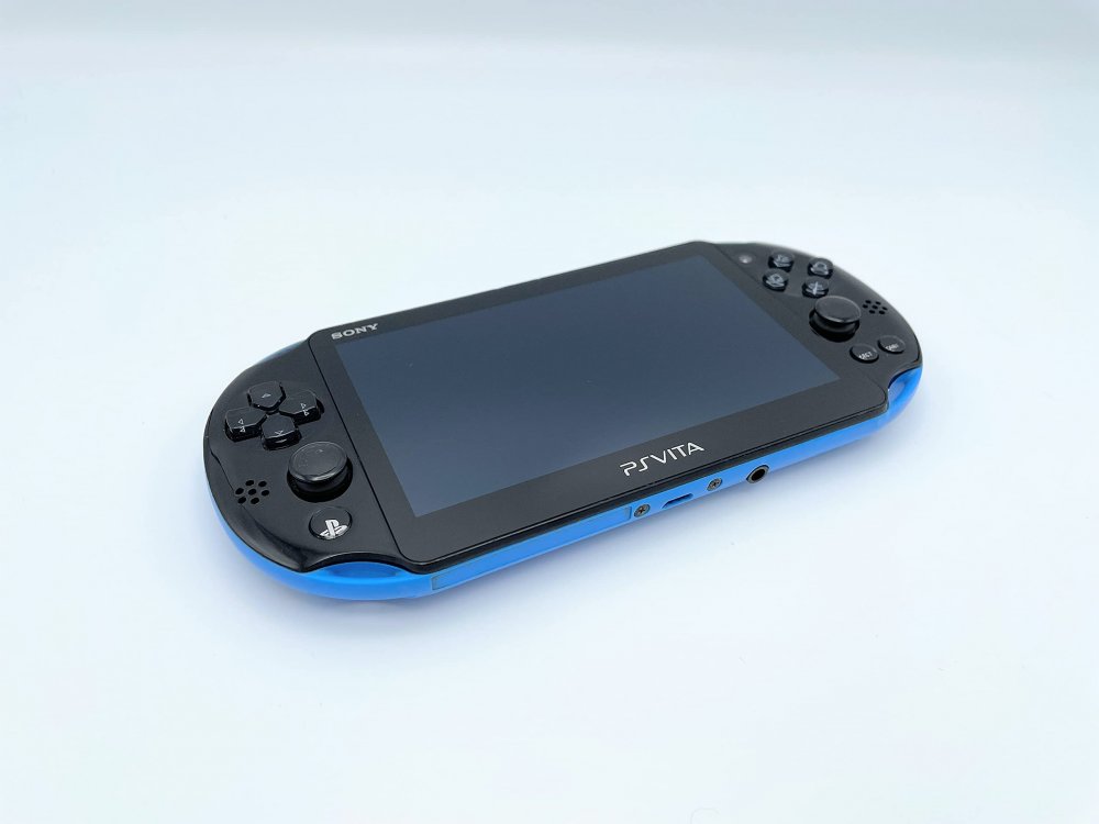 中古 PlayStation Vita Super Value Pack Wi-Fiモデル ブルー/ブラック 