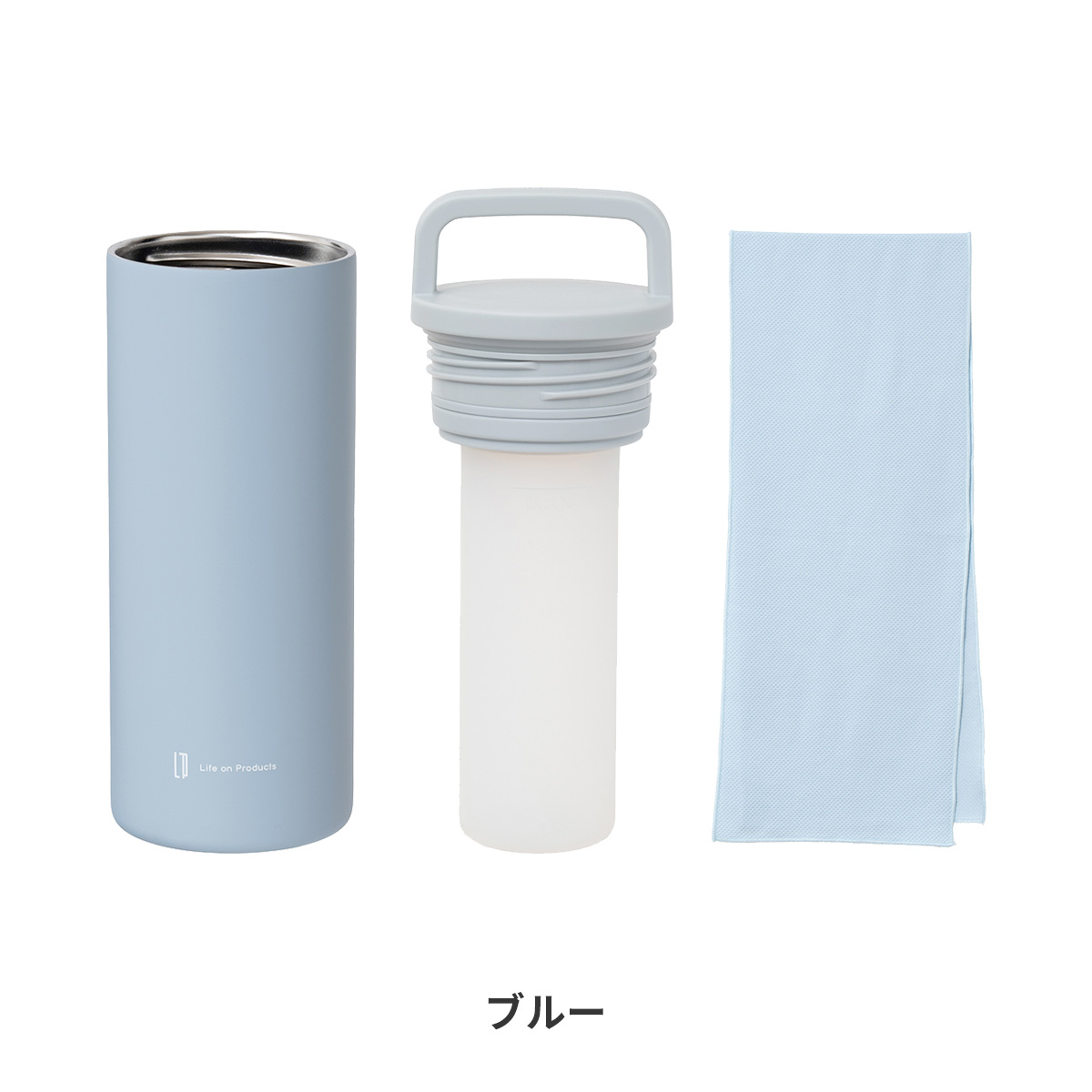 氷タオルで瞬時に冷却×長時間キープ ヒヤシーナ 冷感 タオル 氷のう 氷嚢 水筒 子供 キッズ 部活 通学 通勤 ネッククーラー クールタオル 氷タオル 熱中症対策 | Life on Products | 01