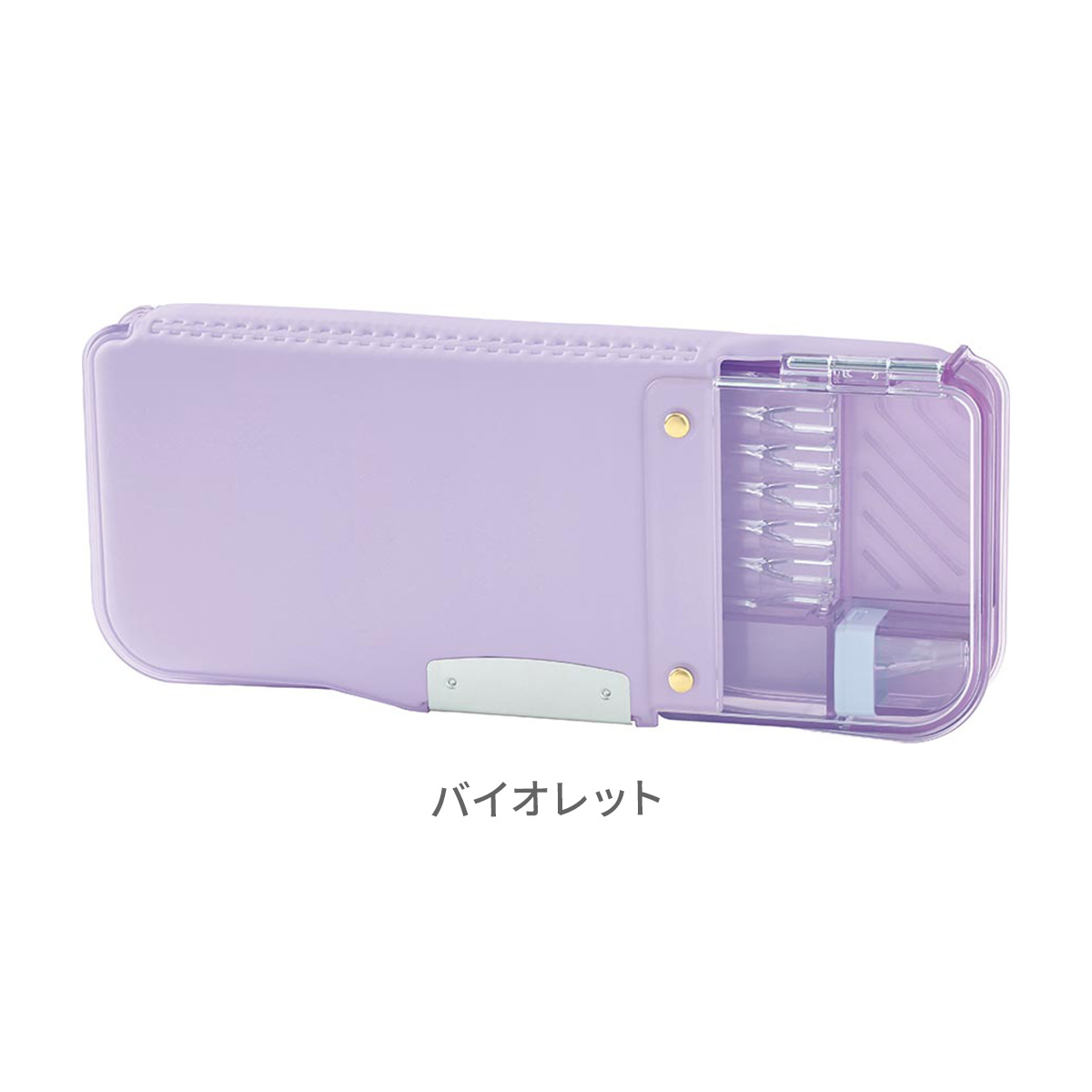 ソニック えんぴつチェックα両面筆入 筆箱 小学生 おしゃれ 女の子