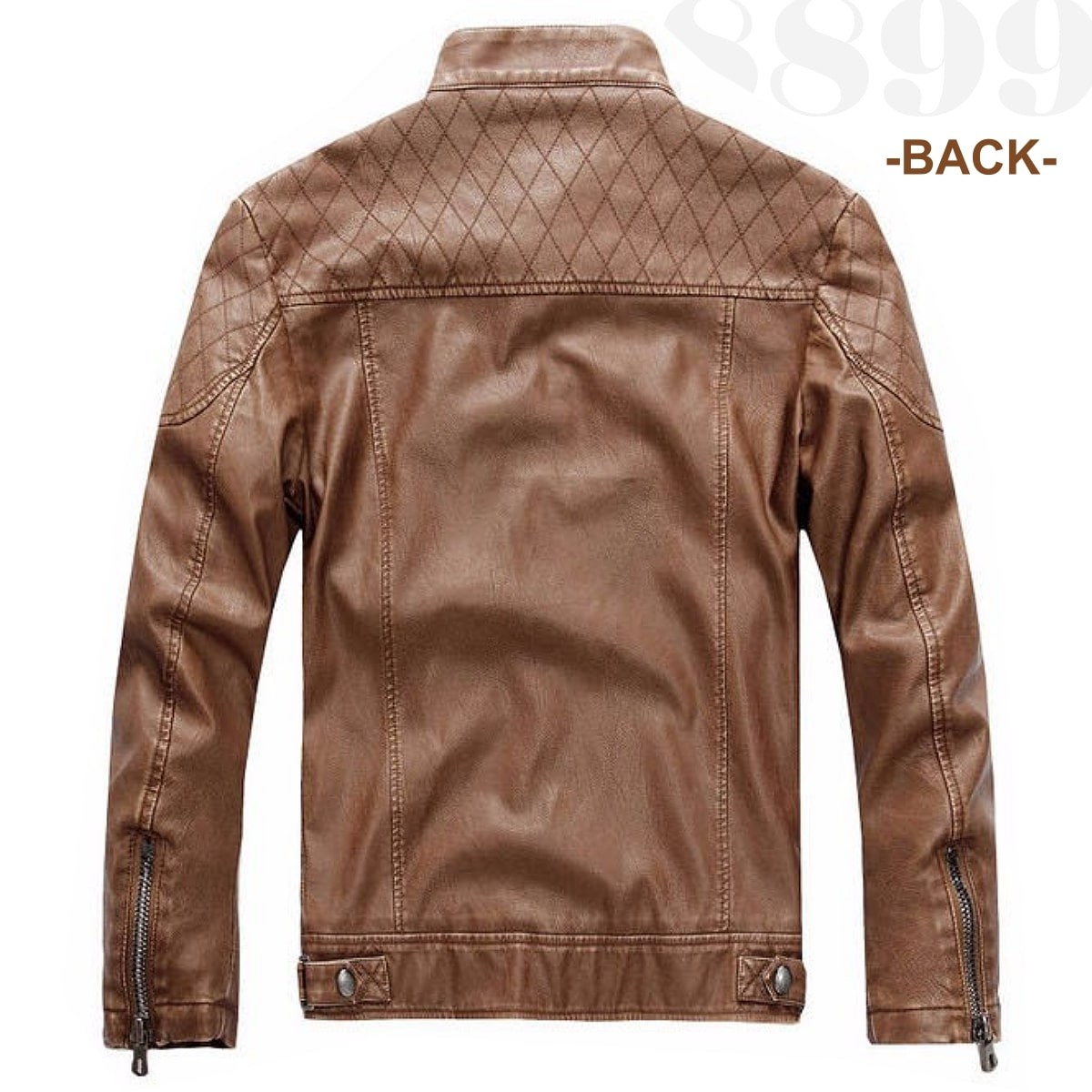 送料無料!】全9タイプ メンズ デザインステッチPUレザーライダース