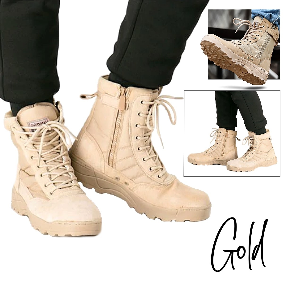 送料無料!】全2色 メンズ ミリタリーレザー コンバットタクティカル