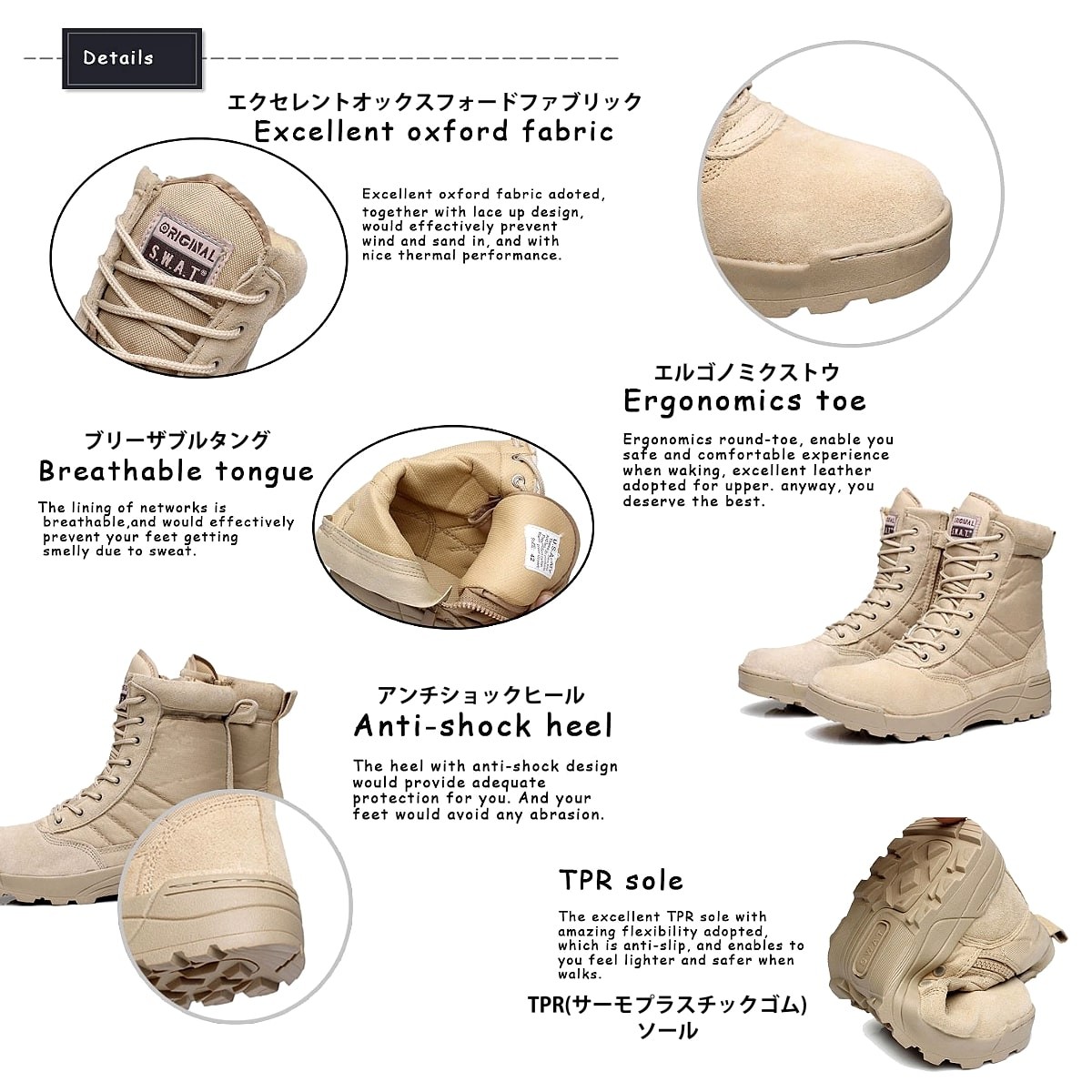 軍用ブーツ 送料無料!】全2色 メンズ ミリタリーレザー コンバット