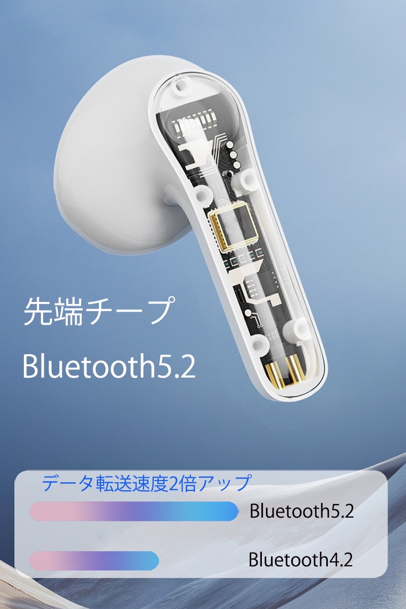 ワイヤレスイヤホン ワイヤレス イヤホン Bluetooth5.3 iPhone/Androidスマホ/タブレット 互換性ある 軽量 HiFi 防水  通話可能 小型 日本語説明書 : cp1d071 : HarmonyヤフーShop - 通販 - Yahoo!ショッピング