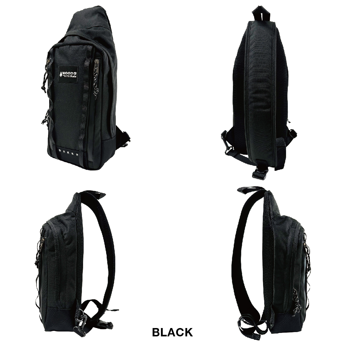 Woods（ウッズ） WOODS Field フィールド ボディバッグ 男性 女性 ユニ