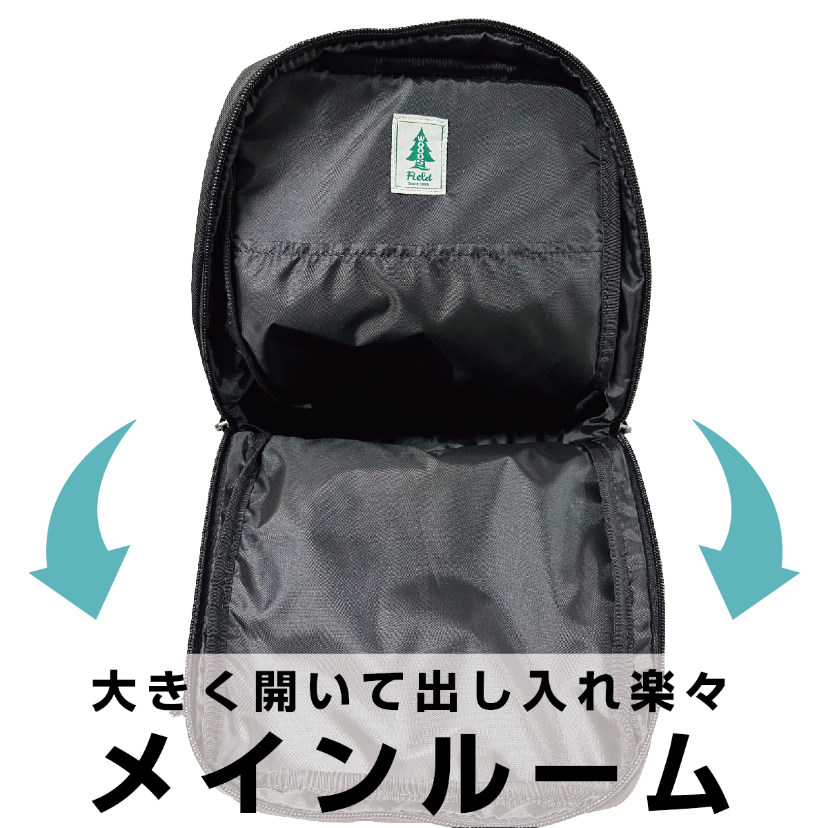 Woods WOODS Field ウッズ フィールド ボディバッグ リュック
