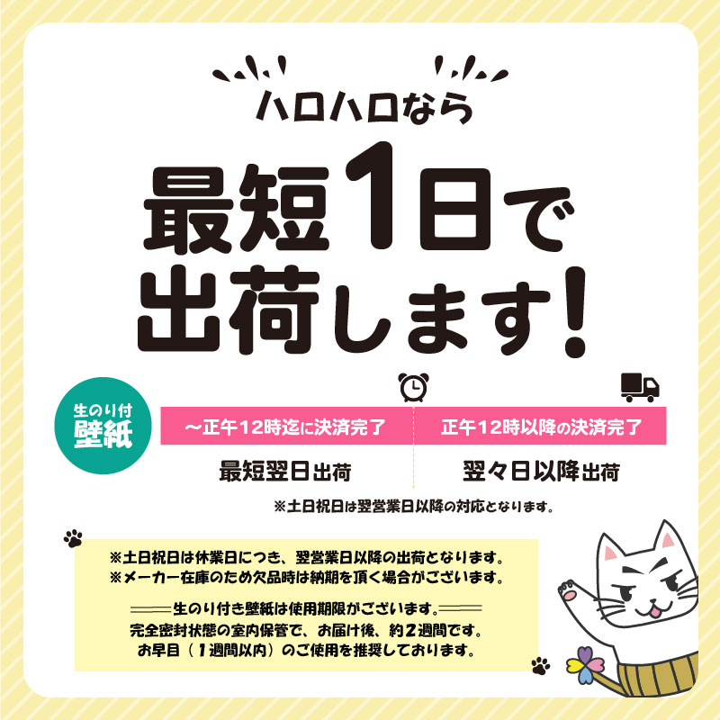 リリカラ LV2102 生のり付き壁紙 1m単...の詳細画像4