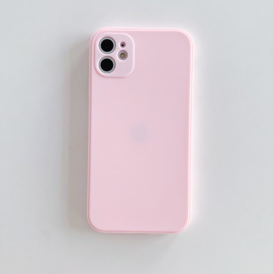 iPhone 【短納期】送料無料 くすみカラーIPHONE12ケース シリコン