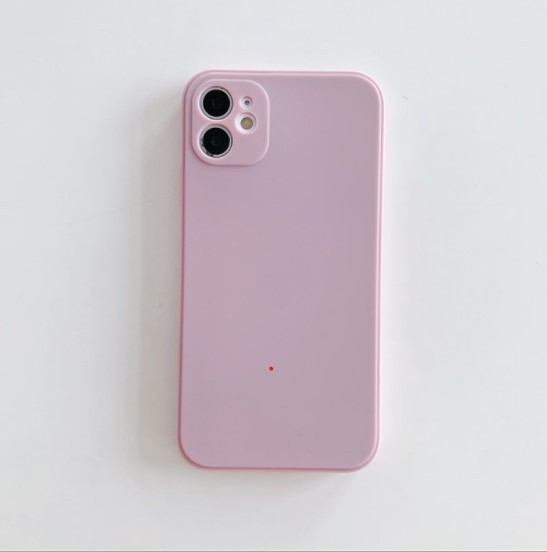 iPhone 【短納期】送料無料 くすみカラーIPHONE12ケース シリコン