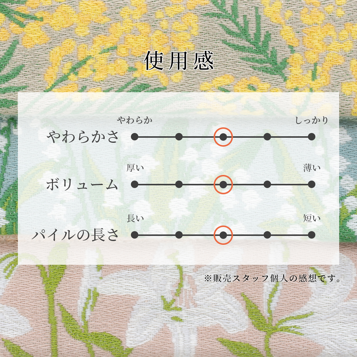 今治タオル（imabari towel） フェイスタオル 全色3枚セット FIORE