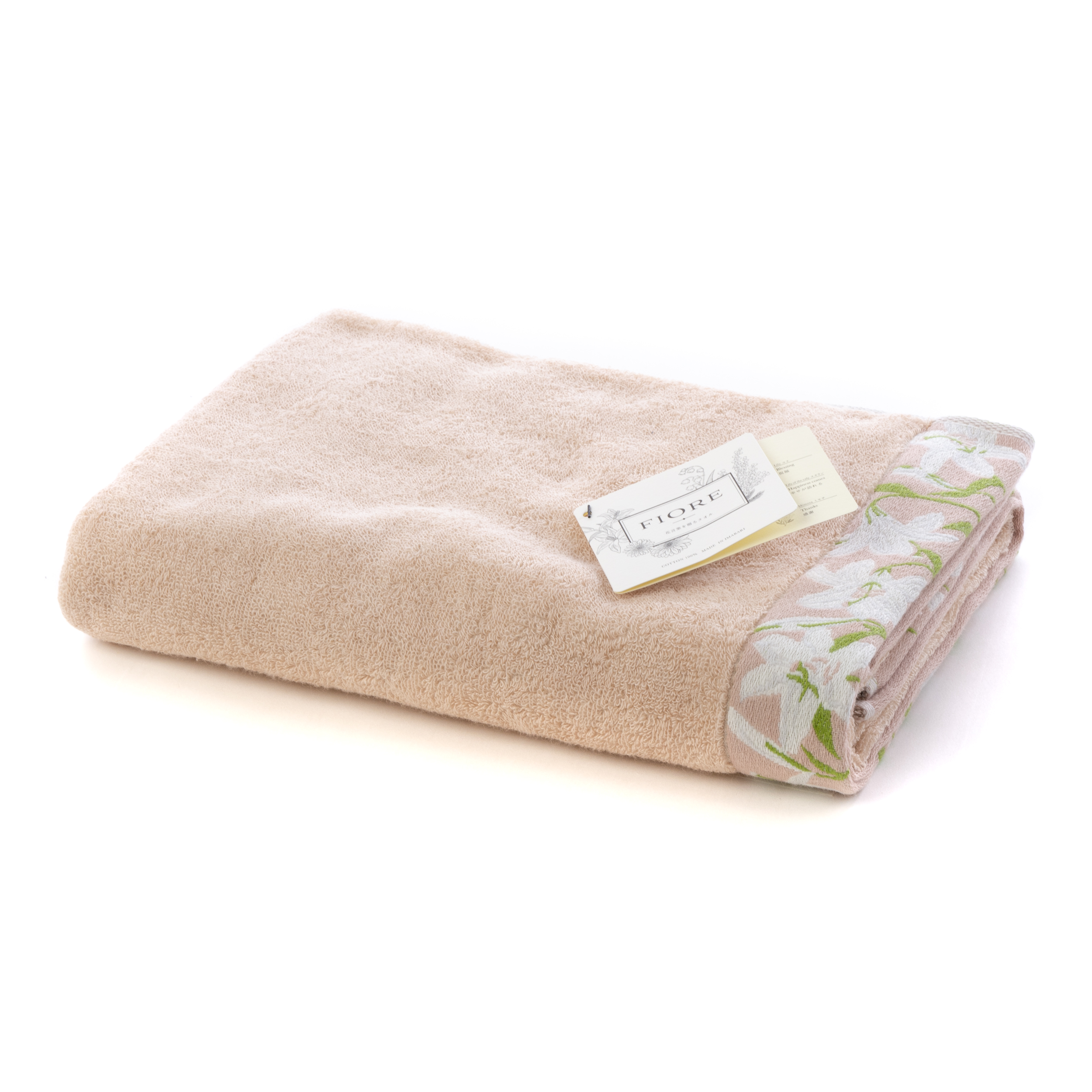 今治タオル（imabari towel） バスタオル FIORE タオルギフト 花柄 美