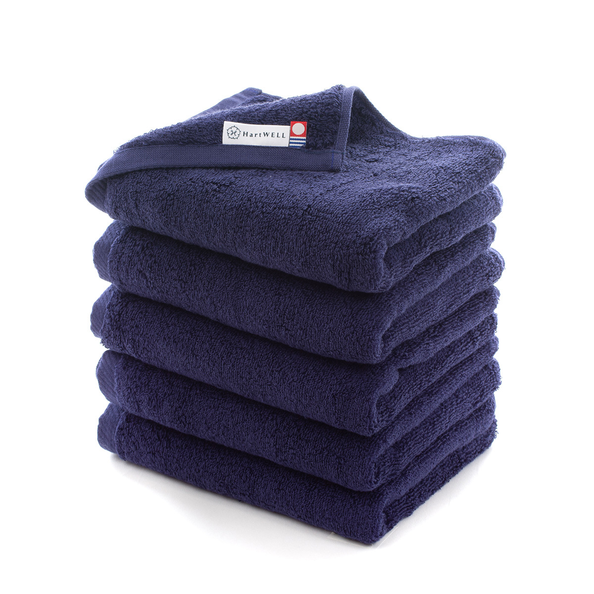 今治タオル ネイビー　大判6枚　フェイス5枚セット　美品 今治タオル（imabari towel） もこもこ365 フェイスタオル まとめ買い