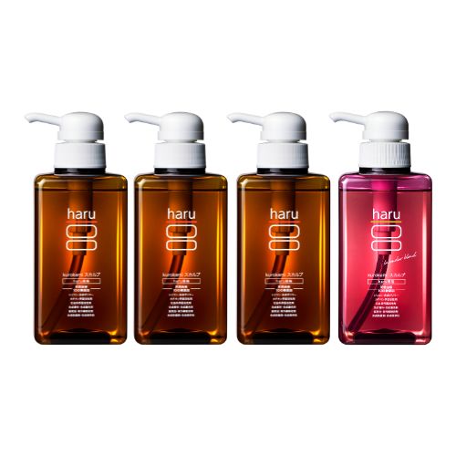 haru（ハル） 【23％OFF】シャンプー kurokami スカルプ 4本 セット
