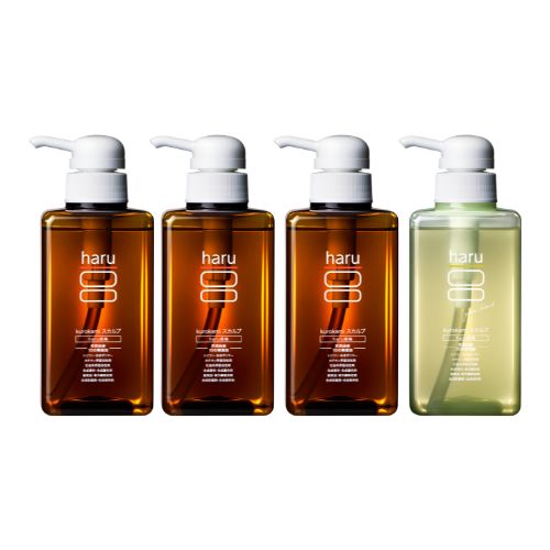 haru（ハル） 【23％OFF】シャンプー kurokami スカルプ 4本 セット