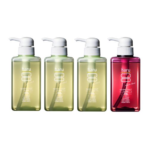 haru シャンプー 400ml✖️4本セット haru（ハル） 【23％OFF】シャンプー kurokami スカルプ 4本 セット