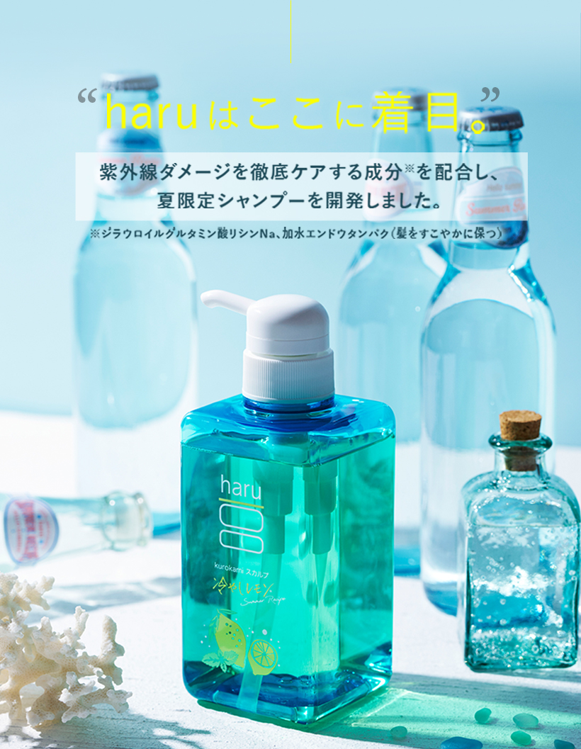 haru（ハル） 【期間限定 再登場】【5,143円引】シャンプー haru ハル