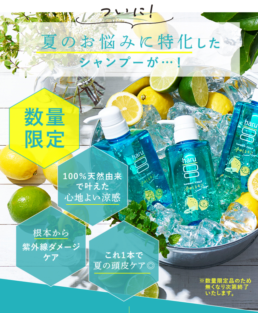 haru シャンプー 400ml×3本（オリジナル/グリーン/サマーレシピ） haru（ハル） 【期間限定 再登場】【5,143円引】シャンプー haru ハル