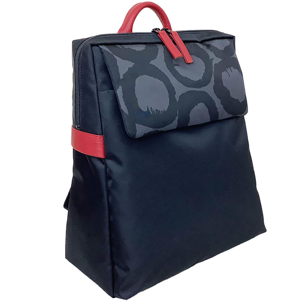 「サークル」　#E6-681 リュックサック 日本製 / 機能的で軽量なナイロン製 Bag HARUBE (はるべ) ギフト包装無料 ミセス シニア｜harube-naniwaya｜02