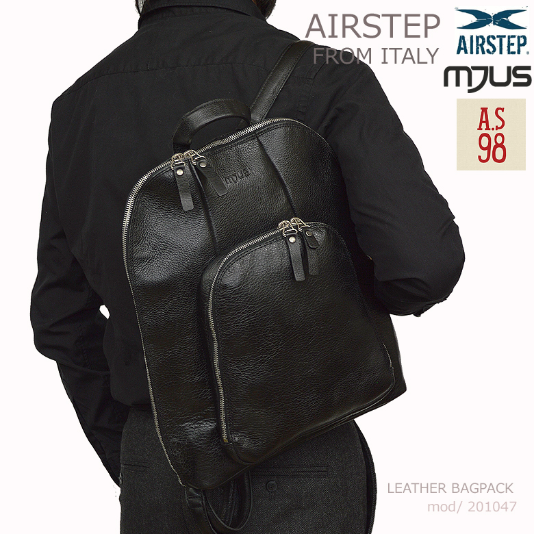 Haruf（ハルフ） イタリア製 レザー リュック レザーバッグ メンズ