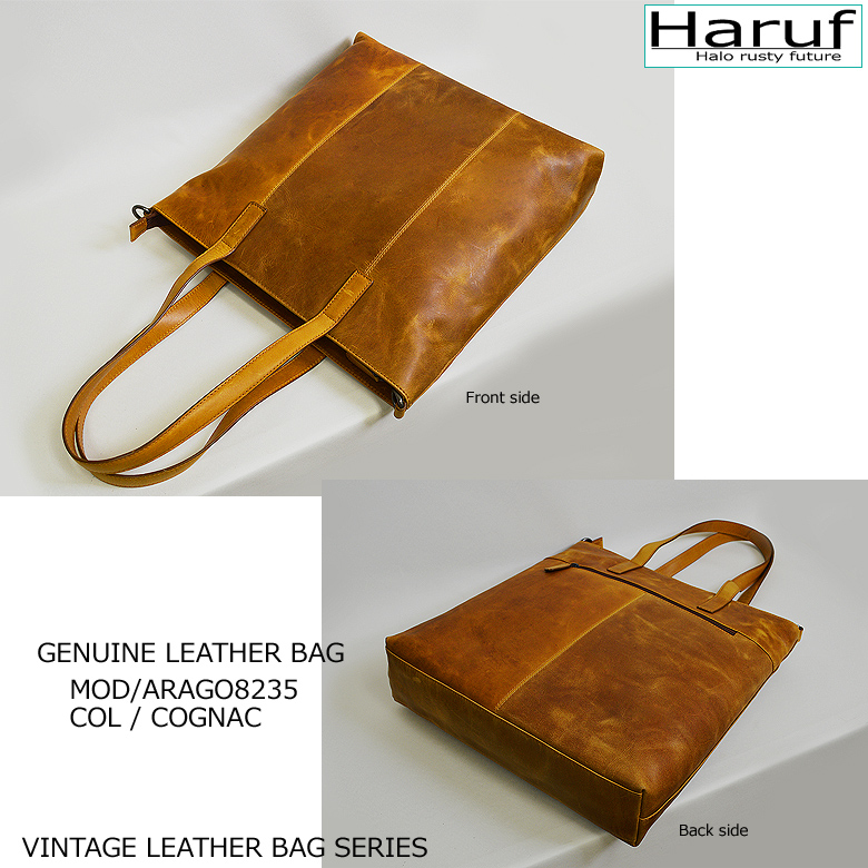 牛革　トートバッグ ふるさと納税 守谷市 倉敷産帆布×本牛革 トートバッグ大(黒