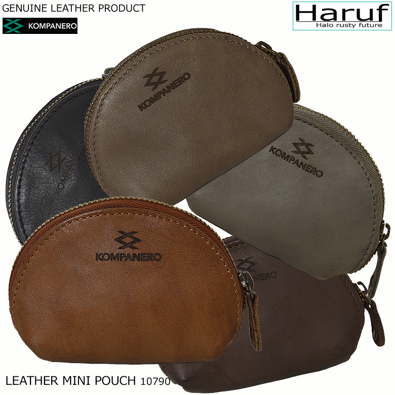 新品　ヒロフケース　小銭入れ　本革　レザー　ブラック　黒 Haruf（ハルフ） 小銭入れ コインケース メンズ レディース 革 本革