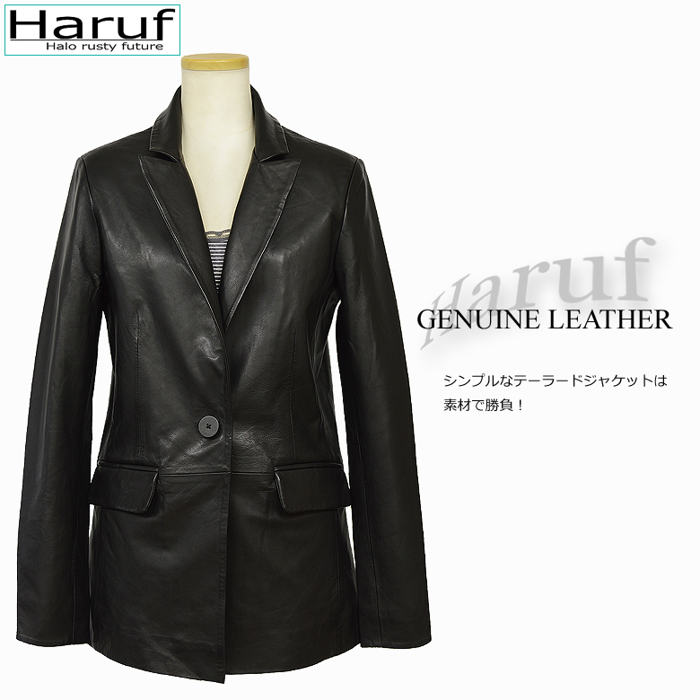 未使用 本革 定88000 HARAJUKU MOTHER レザーハーフコートL HARAJUKU MOTHER 原宿マザー ラムレザー カーコート ジャケット M