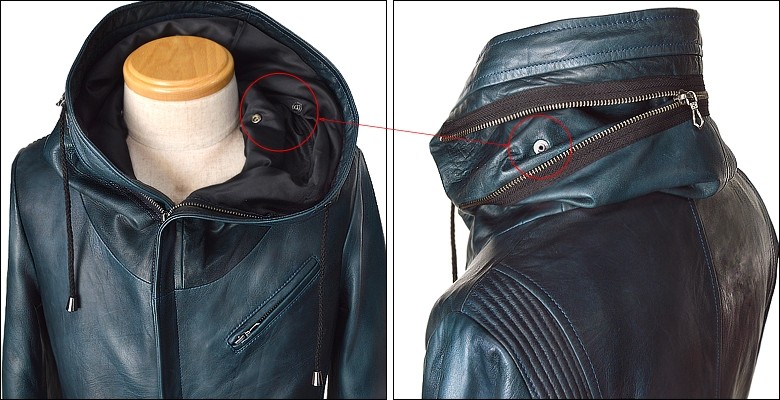 Haruf（ハルフ） レザージャケット メンズ 本革 革ジャン ライダース