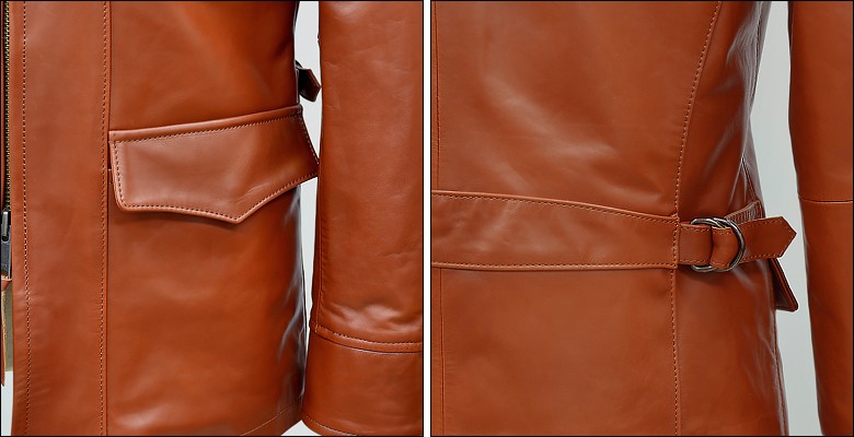 8月限定値下げ ハルフレザー　カーコート haruf-leather_usa22pcmn