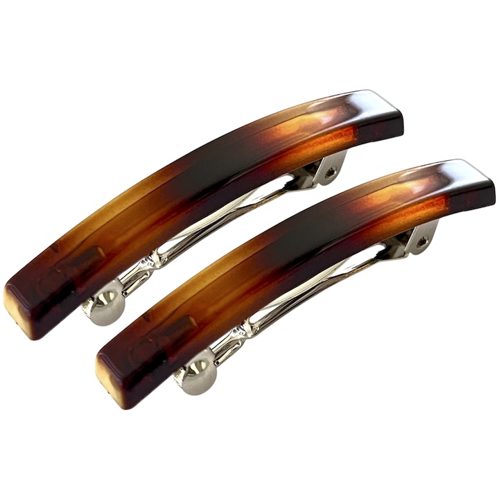 MOORN（モーン） バレッタ 小さめ 2個セット XSサイズ 5.4cm ミニ