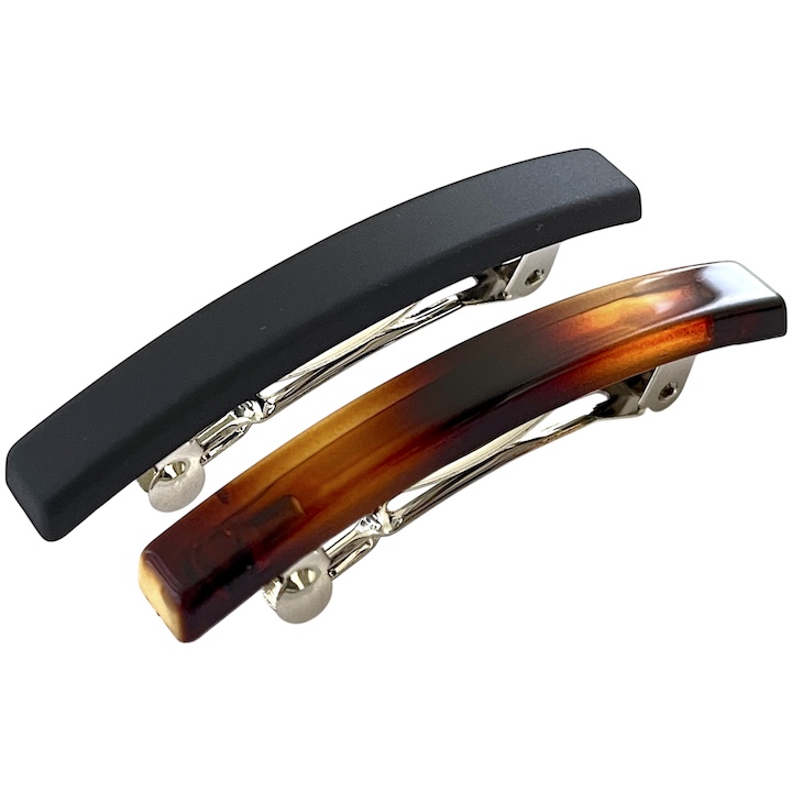 MOORN（モーン） バレッタ 小さめ 2個セット XSサイズ 5.4cm ミニ