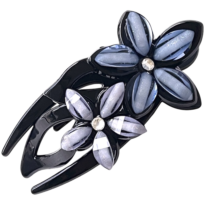MOORN（モーン） ヘアクリップ バンスクリップ 花 大人 小さめ 髪留め