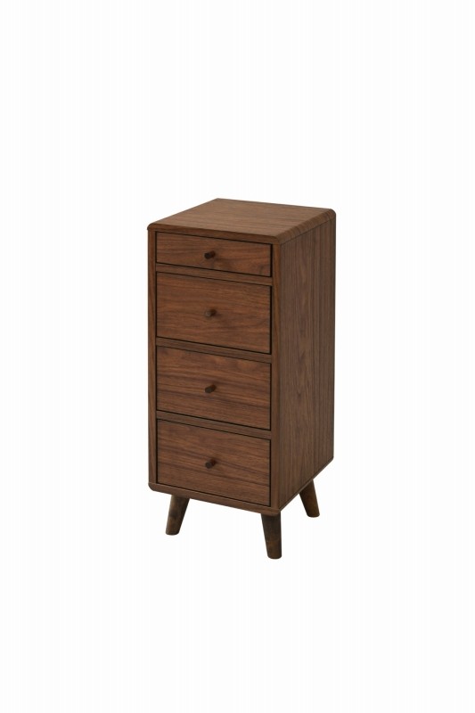 ◇チェスト 北欧 スリム 幅30 奥行32 高さ73.5 コンパクト 引き出し