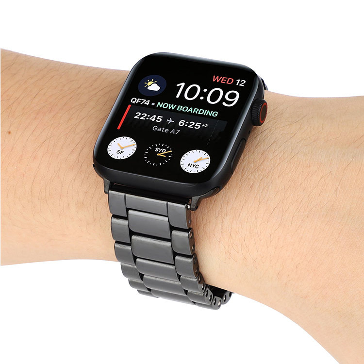 Apple watch バンド アップルウォッチ バンド セラミック製 高級感 