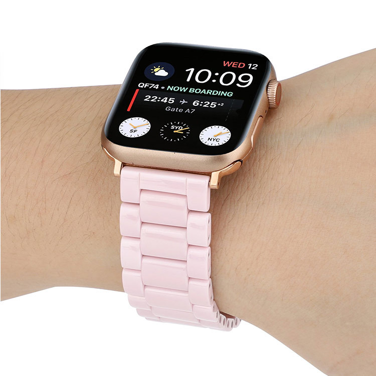 Apple watch バンド アップルウォッチ バンド セラミック製 高級感 