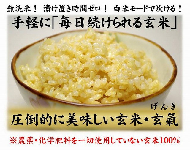 無農薬国産玄米玄氣1.5kg :1003-464:ハーベストガーデン - 通販 - Yahoo!ショッピング